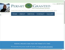 Tablet Screenshot of permitgranted.com